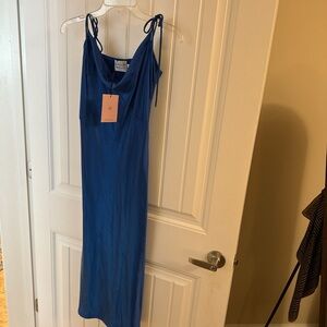 Hello Molly Royal Blue Midi Dress